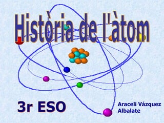 Història de l'àtom 3r ESO Araceli Vázquez Albalate 