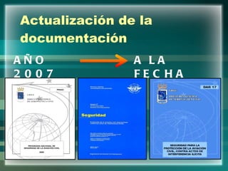 Actualización de la documentación AÑO 2007 A LA FECHA 