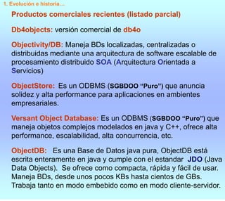 Historia Base de Datos | PPT