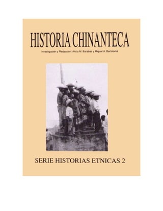 Historia Chinanteca, Tres Valles, Tuxtepec, Ojitlan