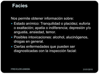 Exámenes auxiliaresITREVEJOR-UNMSM-26/01/2010