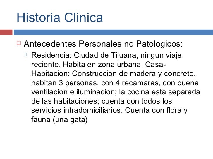 Historia clinica