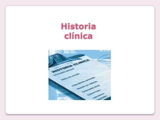 Historia clínica 
