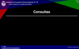 09/04/12

       Instituto de Formación Técnica Superior N° 18                                    27

           Técnico S...