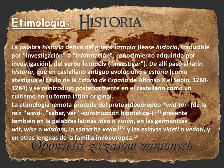 Historia conceptos basicos
