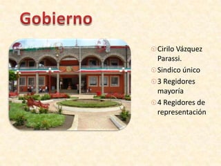 Infraestructura socialEducación: Salud:Abasto:Servicios Públicos