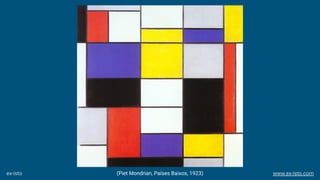 (Piet Mondrian, Países Baixos, 1923)ex-isto www.ex-isto.com
 