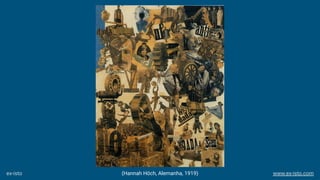 (Hannah Höch, Alemanha, 1919)ex-isto www.ex-isto.com
 