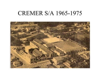 CREMER S/A 1965-1975
 