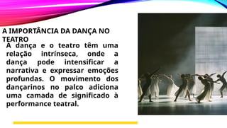 historia da danca e do teatro - um breve resumo sobre os principais ...