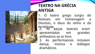 historia da danca e do teatro - um breve resumo sobre os principais ...