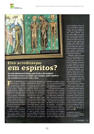 43
História da Indumentária - Professora Ursula de Carvalho Silva | email: ursulasilva@cefetsc.edu.br
 