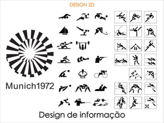 DESIGN 2D
Design de informação
 