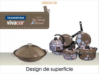 DESIGN 2D
Design de superfície
 
