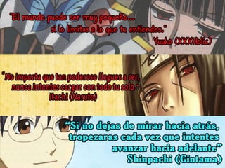 Historia de anime's