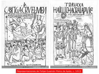 Representaciones de Felipe Guamán Poma de Ayala, c. 1613  