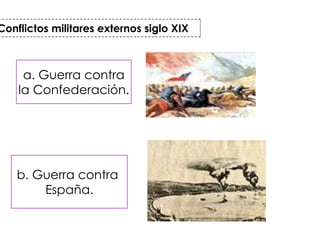 Ley de colonización: Llegadade colonos alemanes.Ocupación del Estrechode Magallanes,fundación de Punta Arenas y Fuerte Bulnes.a. Gobierno de Bulnes