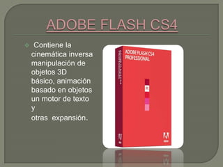    Contiene la
    cinemática inversa
    manipulación de
    objetos 3D
    básico, animación
    basado en objetos
    un motor de texto
    y
    otras expansión.
 