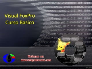 Visual FoxPro
Curso Basico

 