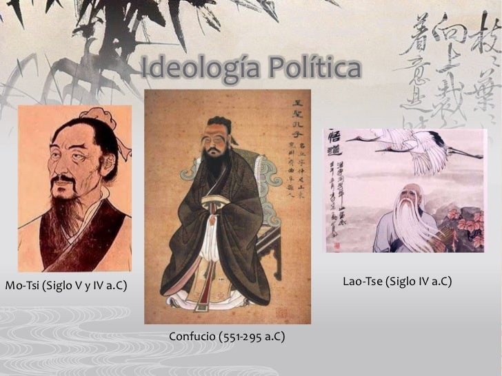Historia de ideas políticas en la Antigua China Historia de ideas políticas en la Antigua China