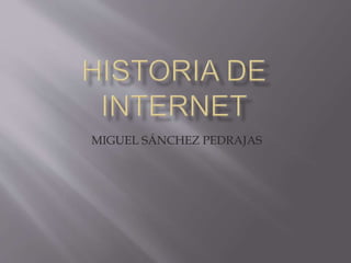 MIGUEL SÁNCHEZ PEDRAJAS
 