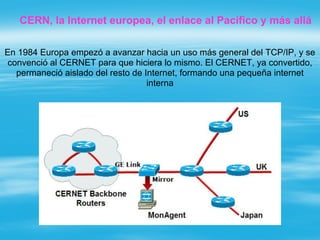 CERN, la Internet europea, el enlace al Pacífico y más allá

En 1984 Europa empezó a avanzar hacia un uso más general del ...