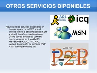 ORIGENES DE INTERNET El 4 de Octubre de 1957 la antigua Unión Soviética puso en órbita el primer satélite artificial, llamado SPUTNIK, adelantándose a los Estados Unidos de América que 2 años antes había anunciado el inicio de una carrera inter-espacial. Este importante hecho marca el comienzo del uso de las tele- comunicaciones globales y de grave preocupación para las granedes pontencias que sostenían una llamada "Guerra Fría" con conatos de guerras nucleares 