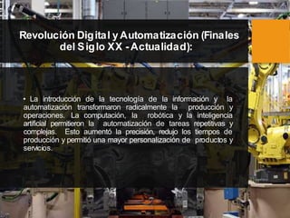 HISTORIA DE LA ADMINISTRACIÓN DE LA PRODUCCIÓN Y OPERACIONES - Anthony ...