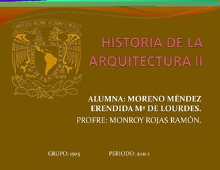 Historia de la Arquitectura 2