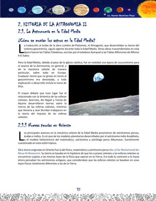 Historia de la astronomia lic. romer martinez plaza maestro de Ciencias ...