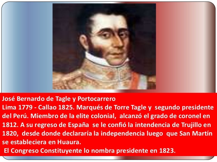 Resultado de imagen para eL mARQUÃ‰S DE tORRE tAGLE