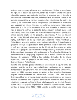 Historia de la ciencia en colombia | PDF