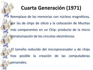 Lenguajes: Pascal, Basic.Tercera GeneraciónCircuitos Integrados