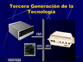 Tercera Generación de la
Tecnología

 