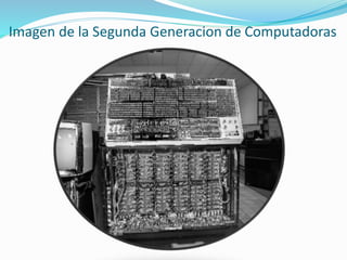 Imagen de la Segunda Generacion de Computadoras
 