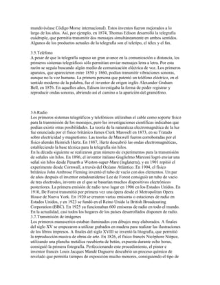 Historia De La ComunicacióN