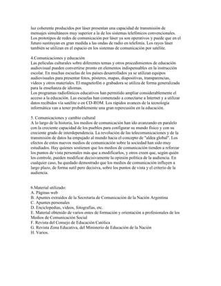 Historia De La ComunicacióN