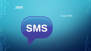 2006
Surge SMS.
 