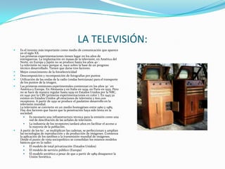 Historia De La Comunicacion