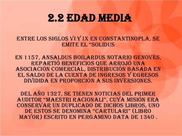 historia de contabilidad Historia universal de la contabilidad compilación de: cpc alvaro torres villanueva para cce ¿cuándo se inició la contabilidad la historia no registra ni fecha. historia de contabilidad Historia universal de la contabilidad compilación de: cpc alvaro torres villanueva para cce ¿cuándo se inició la contabilidad la historia no registra ni fecha.