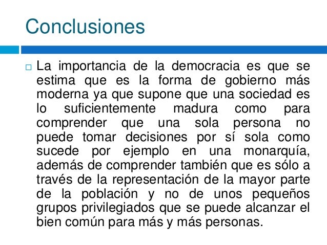 Historia de la democracia