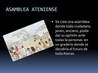 Historia de la democracia en atenas | PPTX