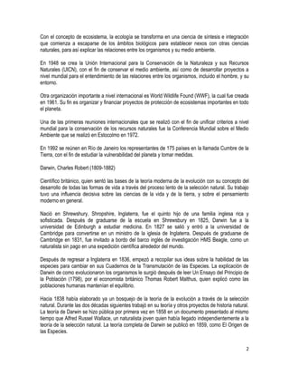 Historia de la ecologia PDF 