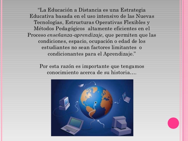 Curso de historia a distancia