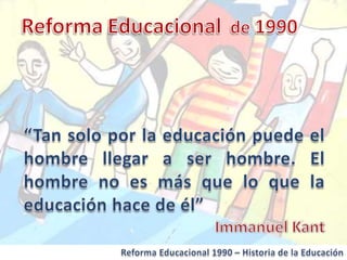 Historia de la educacion   Reforma 1990 Chile