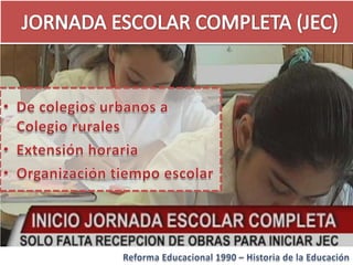 Historia de la educacion   Reforma 1990 Chile