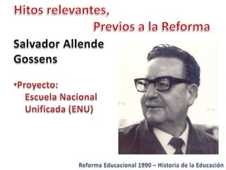 Historia de la educacion   Reforma 1990 Chile