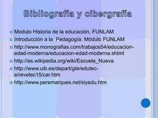 	La educación se abre a un nuevo cambio tecnológico que la educación debe asumir como reto: 	La tecnología es utilizada por el docente como metodología de apoyo para ser un facilitador en el aprendizaje del estudiante.	La educación adquiere los medios de comunicación como medios de información de toda variedad, a las cuales todos podemos acceder.	El conocimiento no depende del maestro sino de manera autónoma del estudiante.
