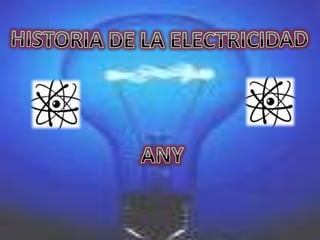 HISTORIA DE LA ELECTRICIDAD ANYELA ZABALA 
