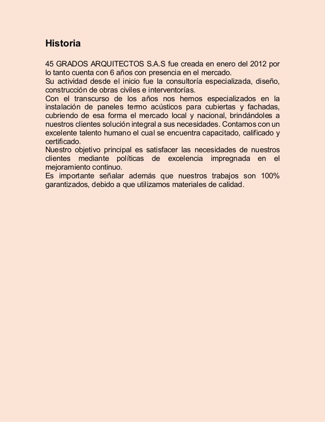 Historia de la empresa